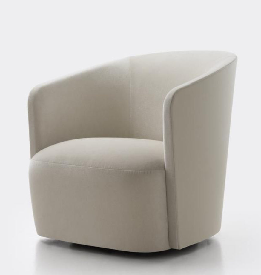 White arm chair