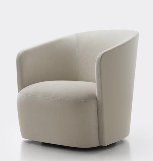 White arm chair